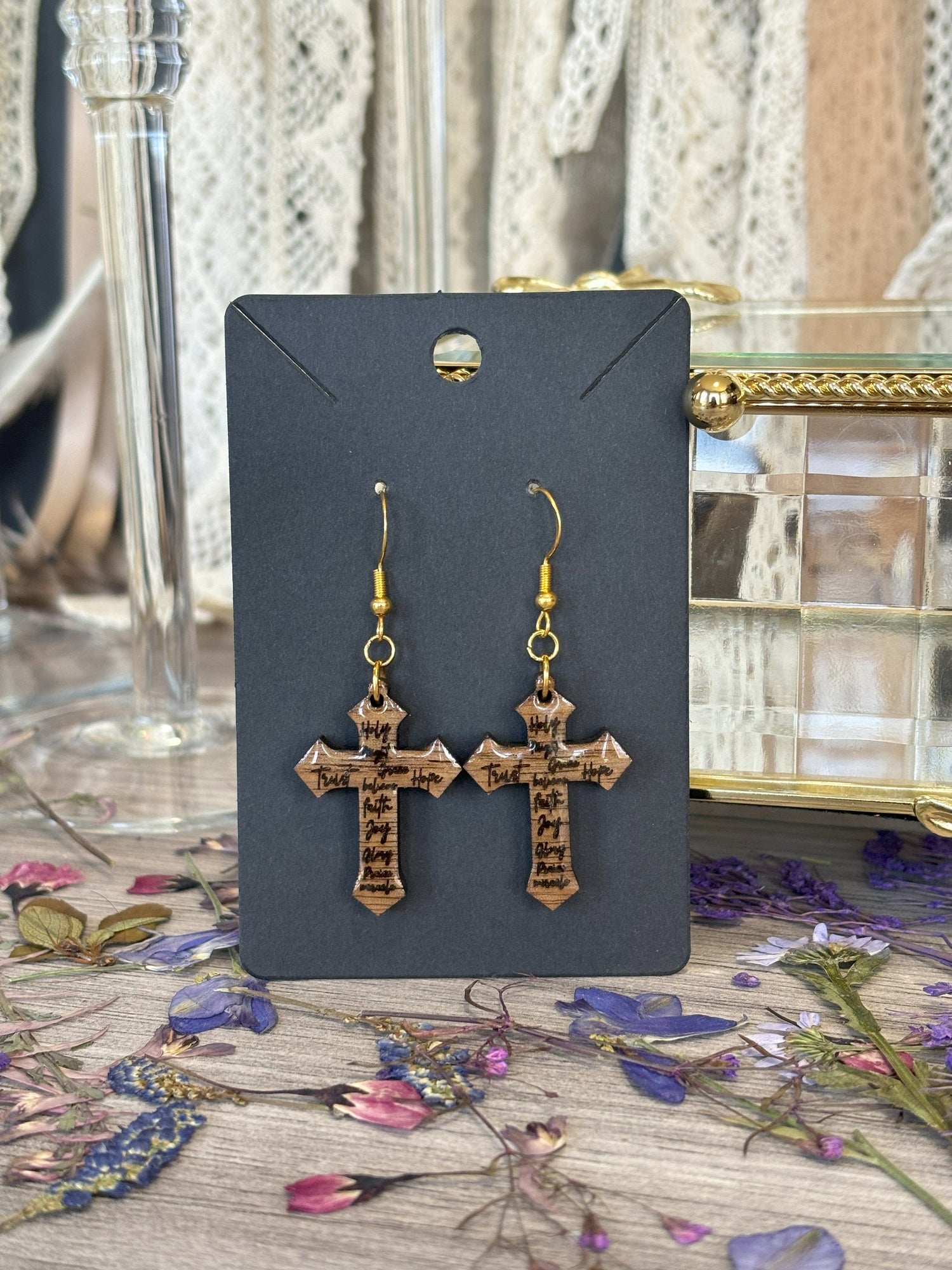 Cross Earrings