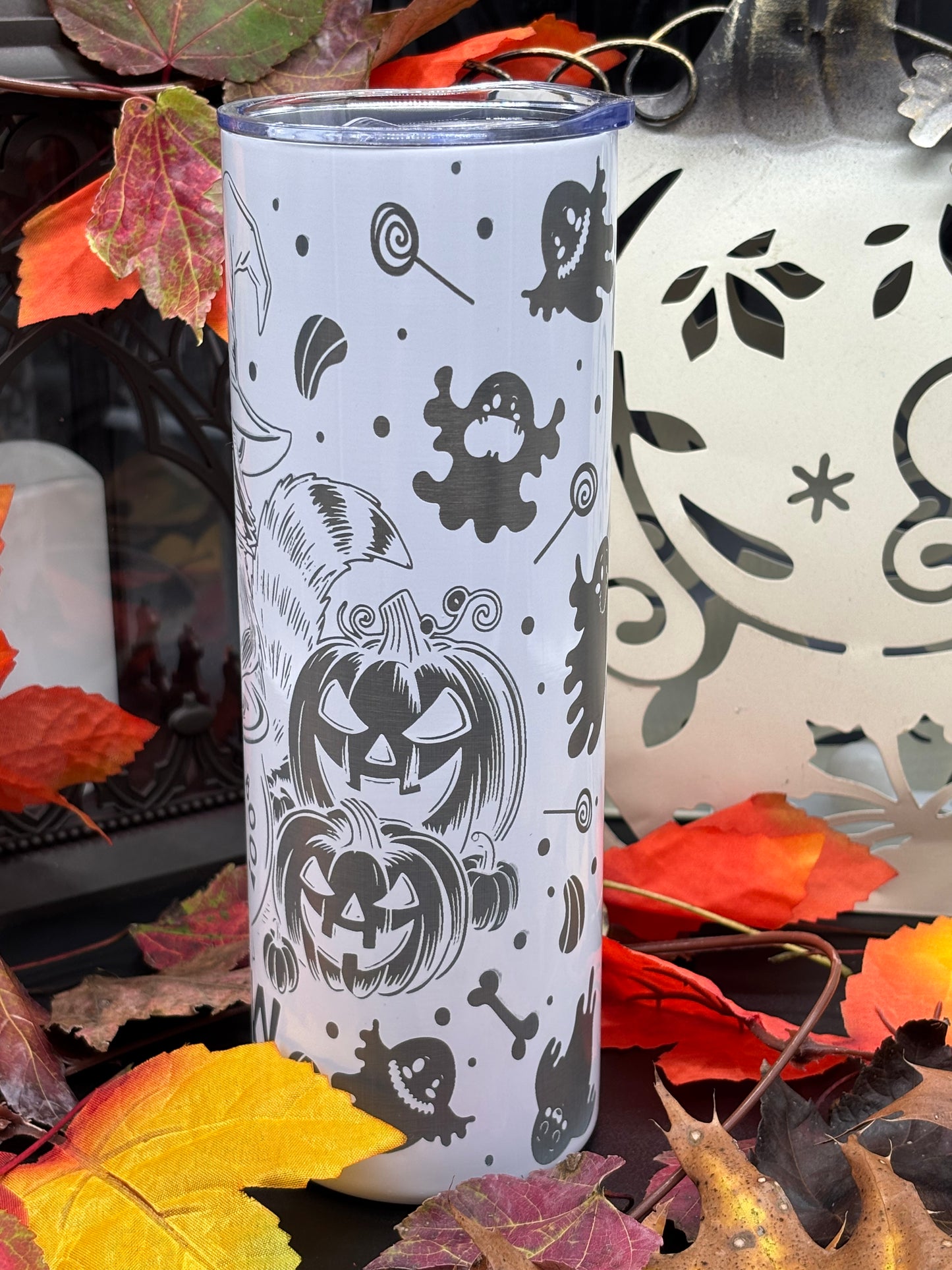 Cute Halloween Racoon 20oz Tumbler