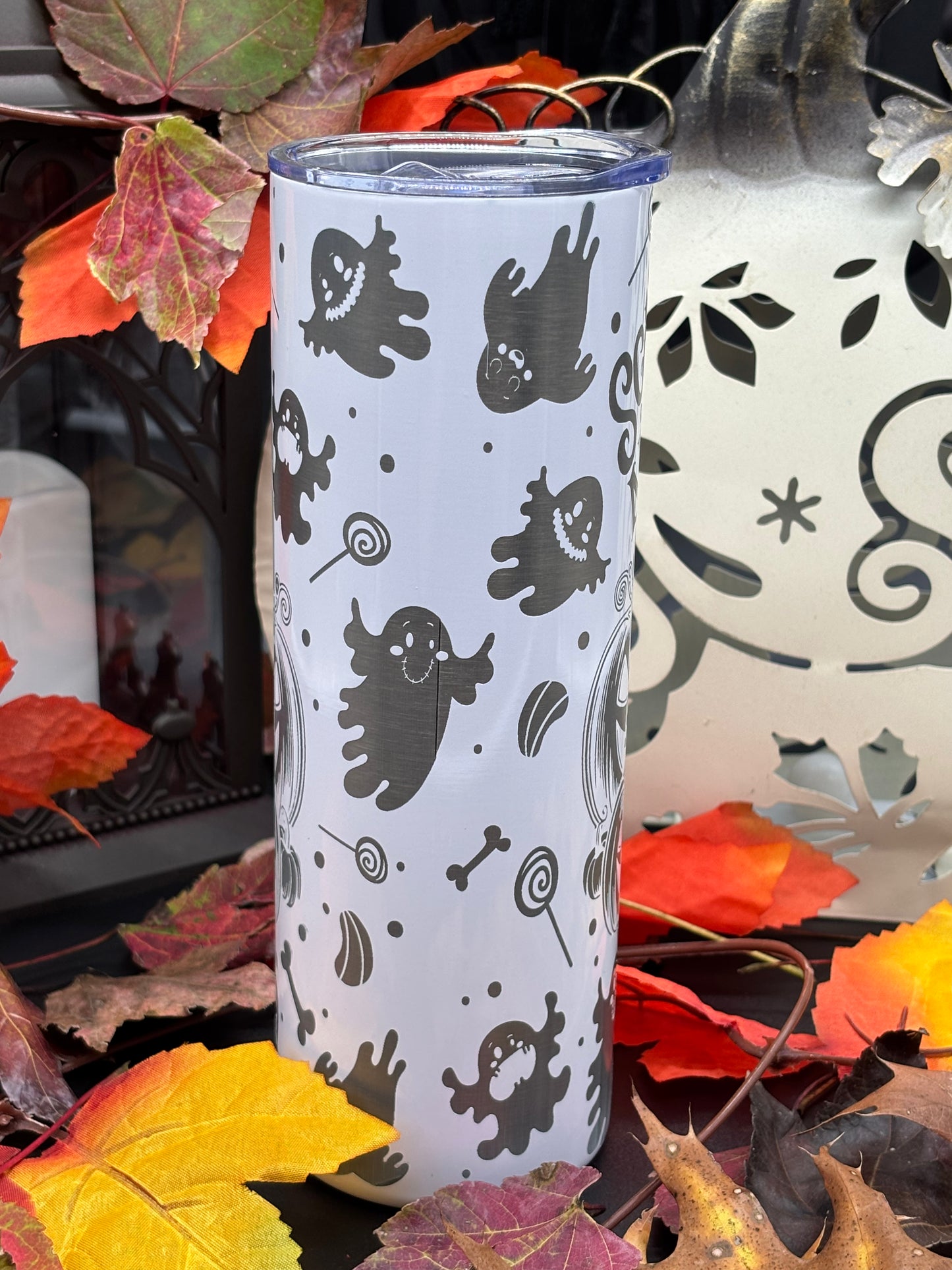 Cute Halloween Racoon 20oz Tumbler