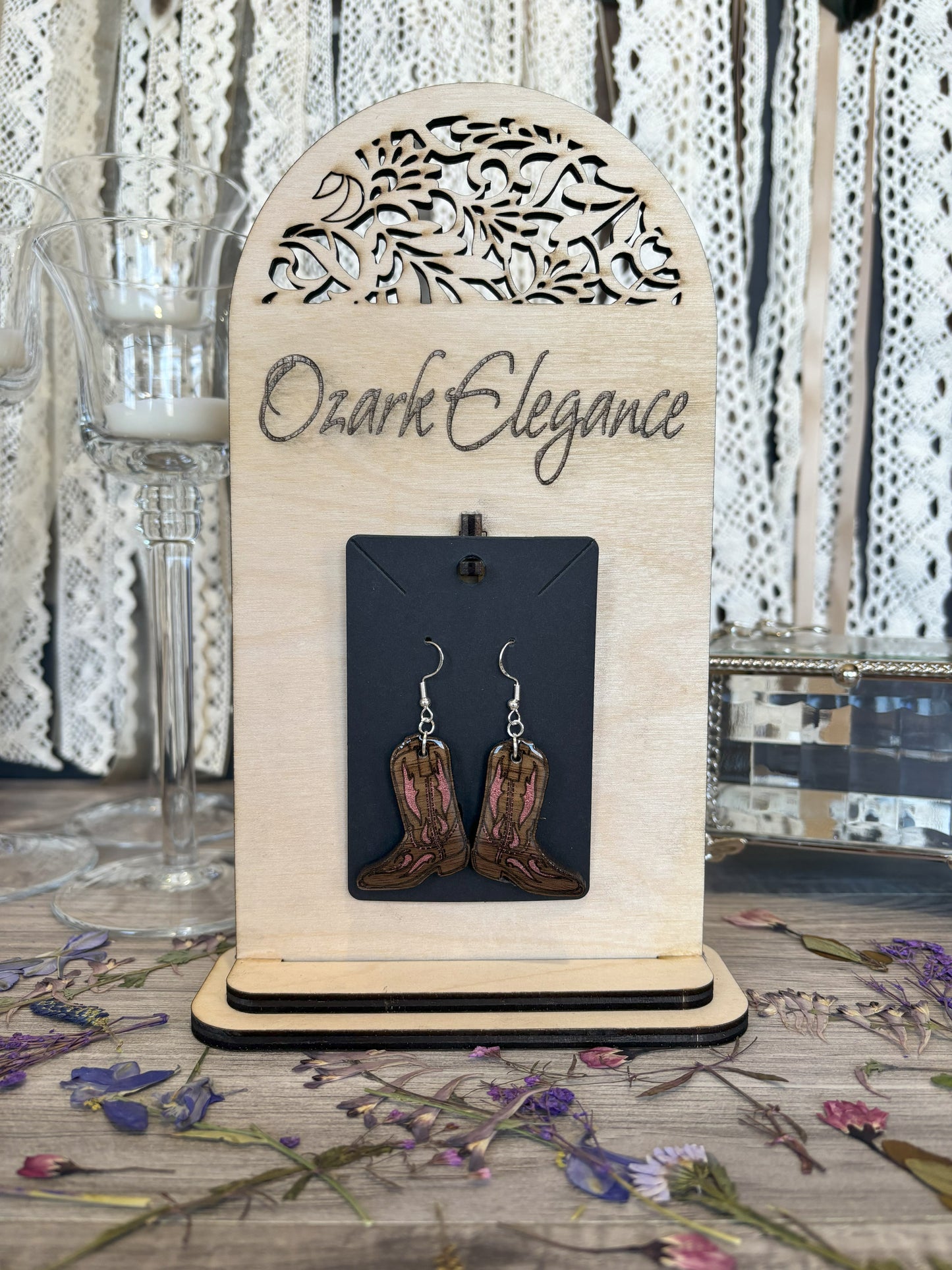 Elegant Boot Earrings