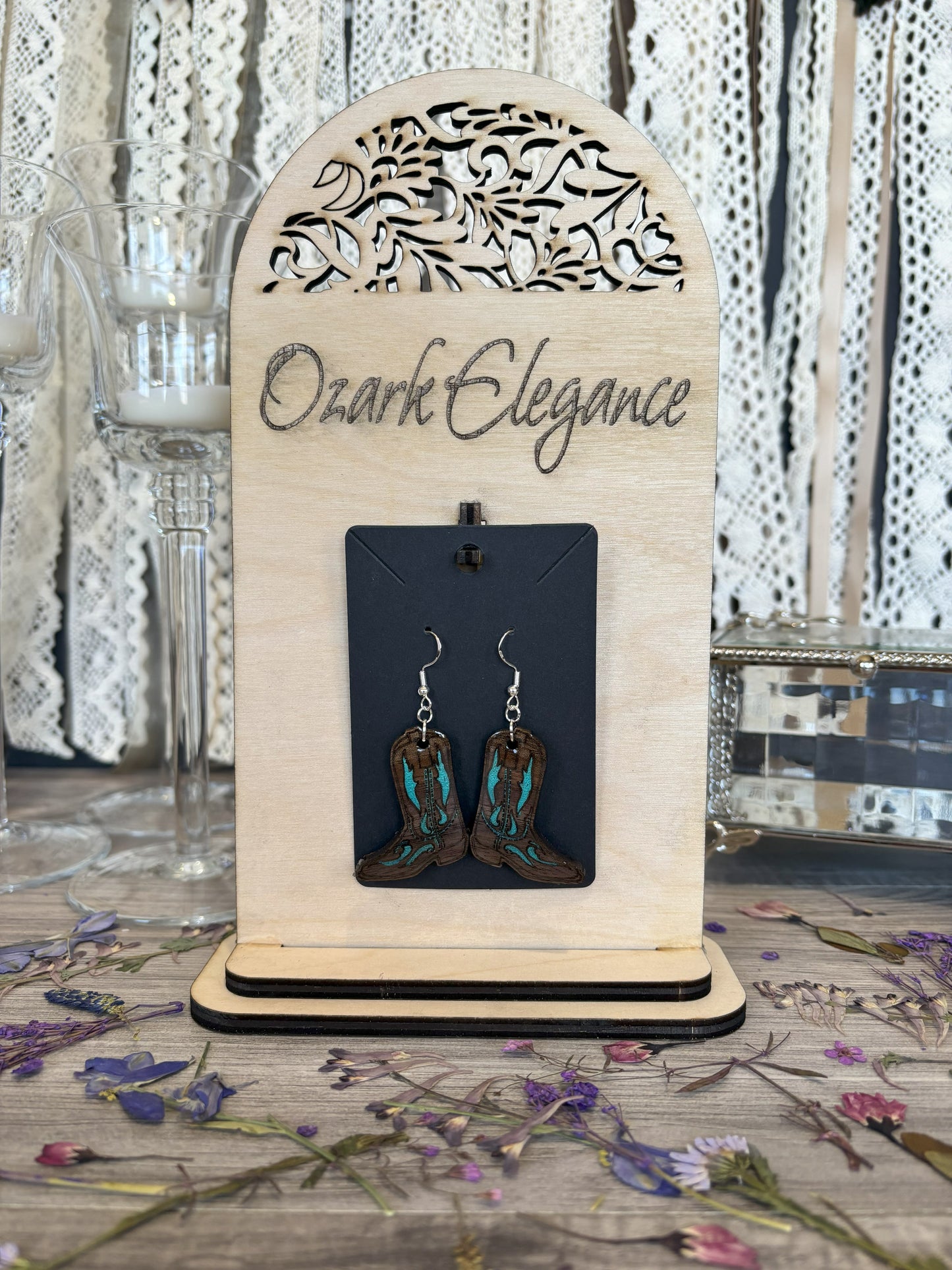 Elegant Boot Earrings