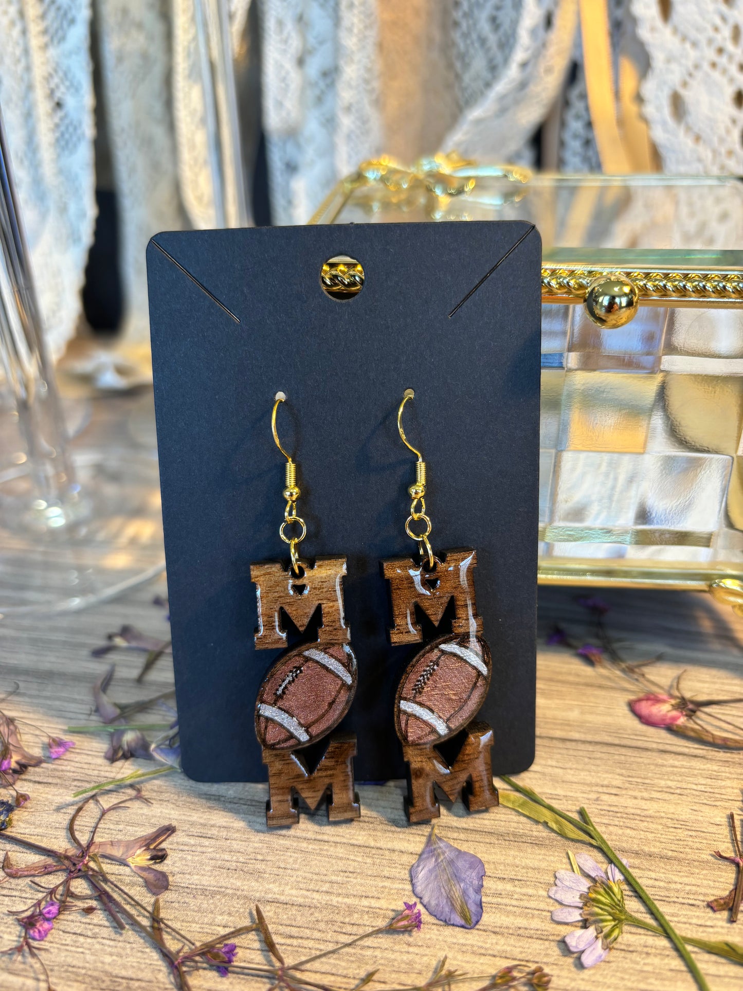 Football Mom Earrings