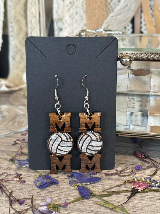 Volleyball Mom Earrings