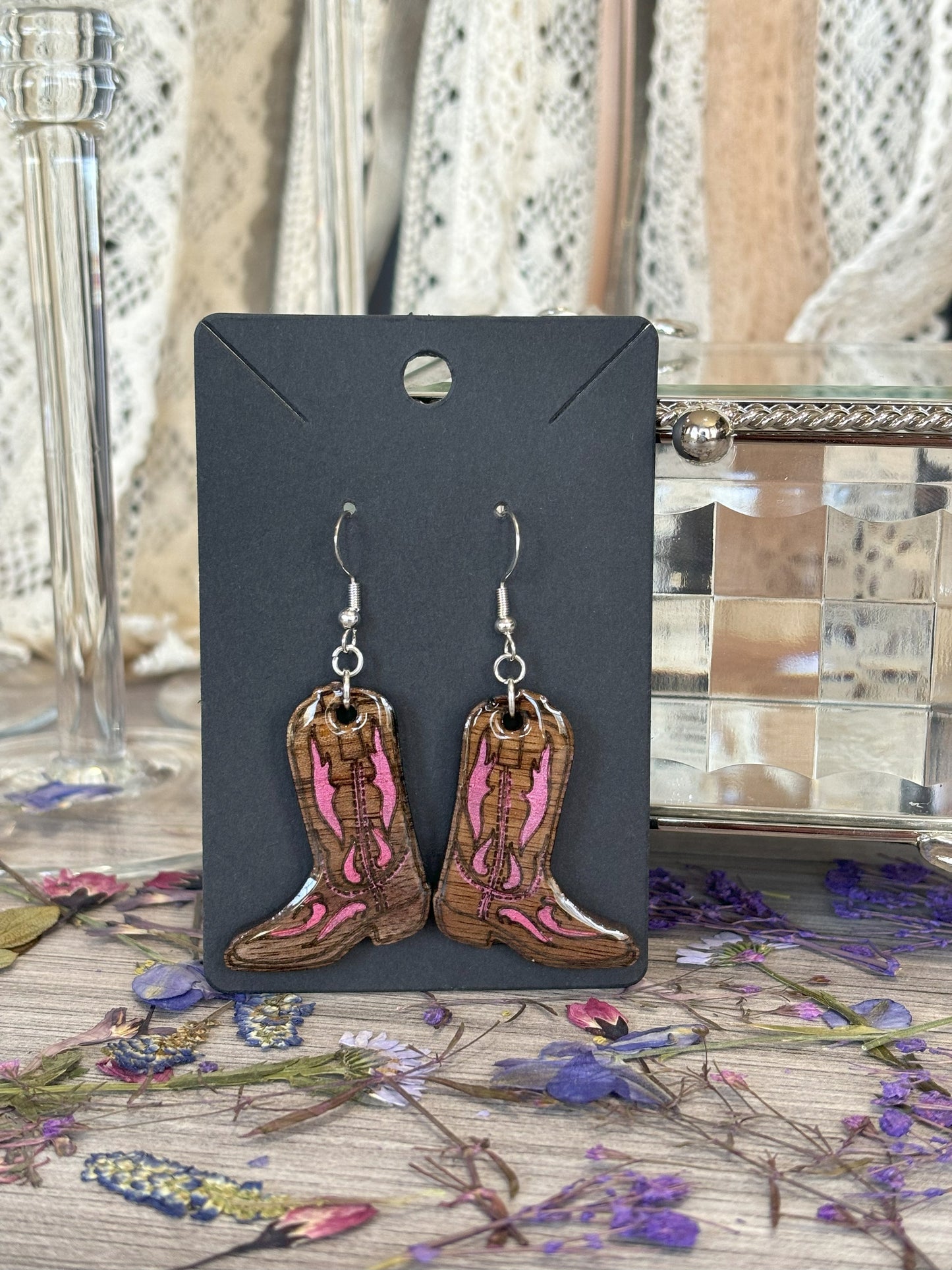 Elegant Boot Earrings