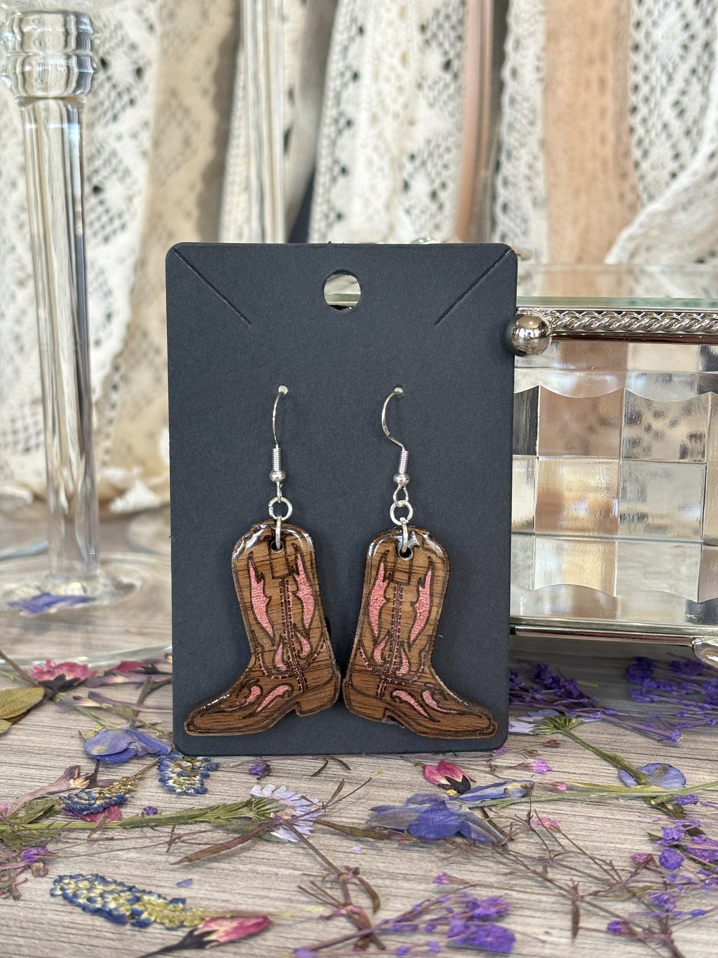 Elegant Boot Earrings