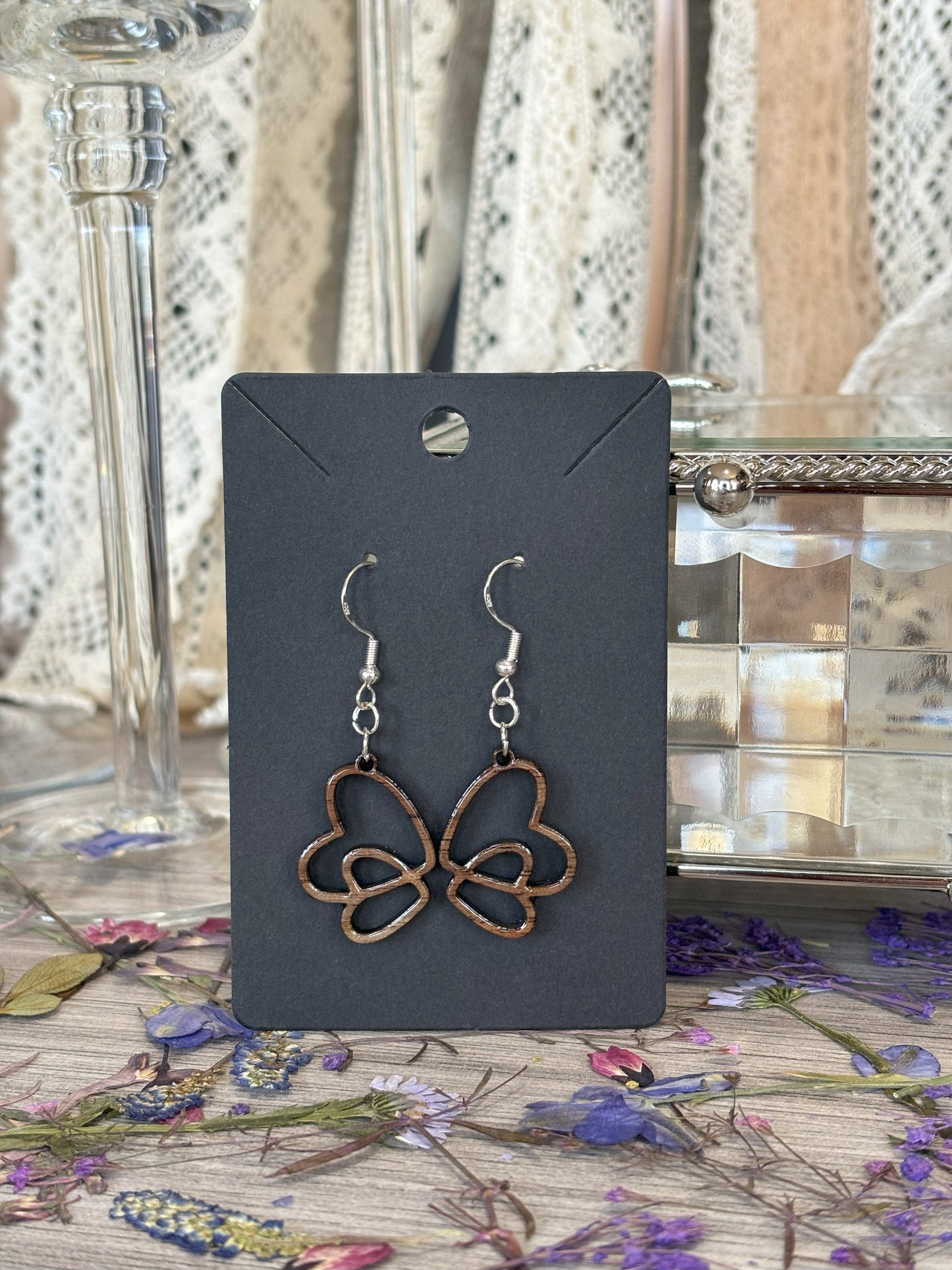 Double Heart Earrings