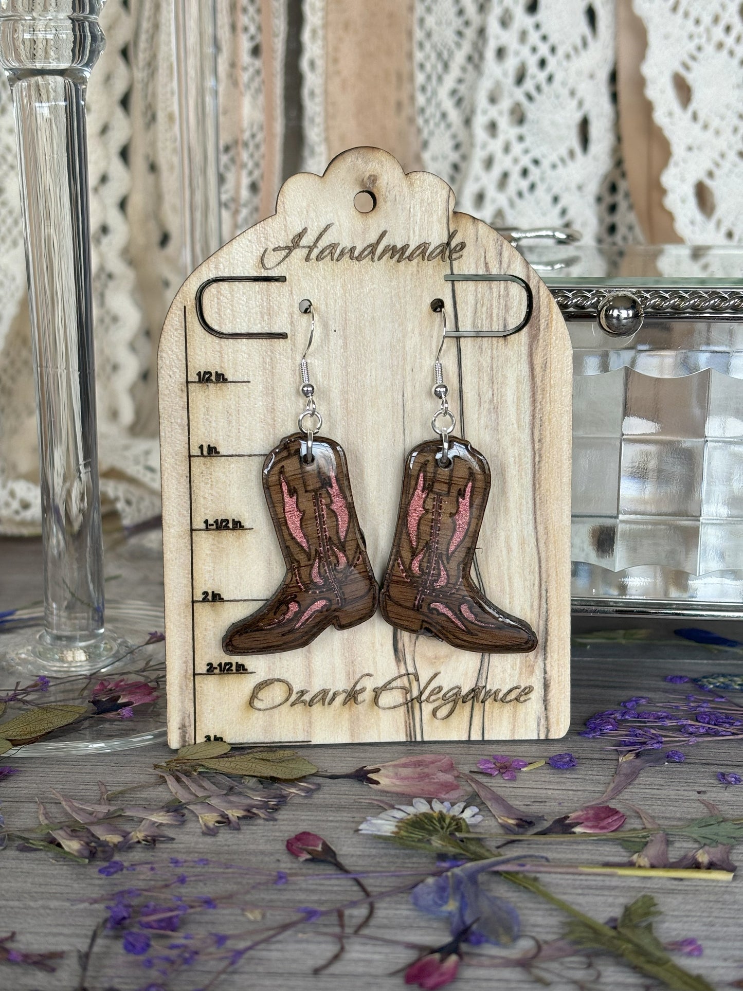 Elegant Boot Earrings