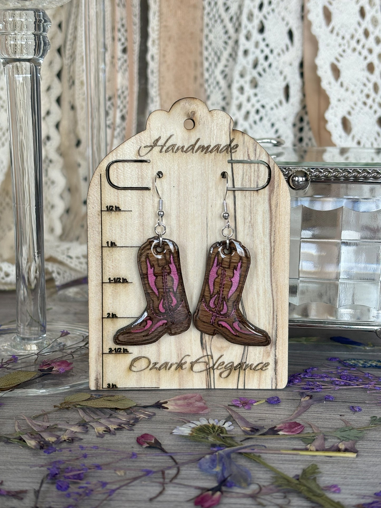 Elegant Boot Earrings