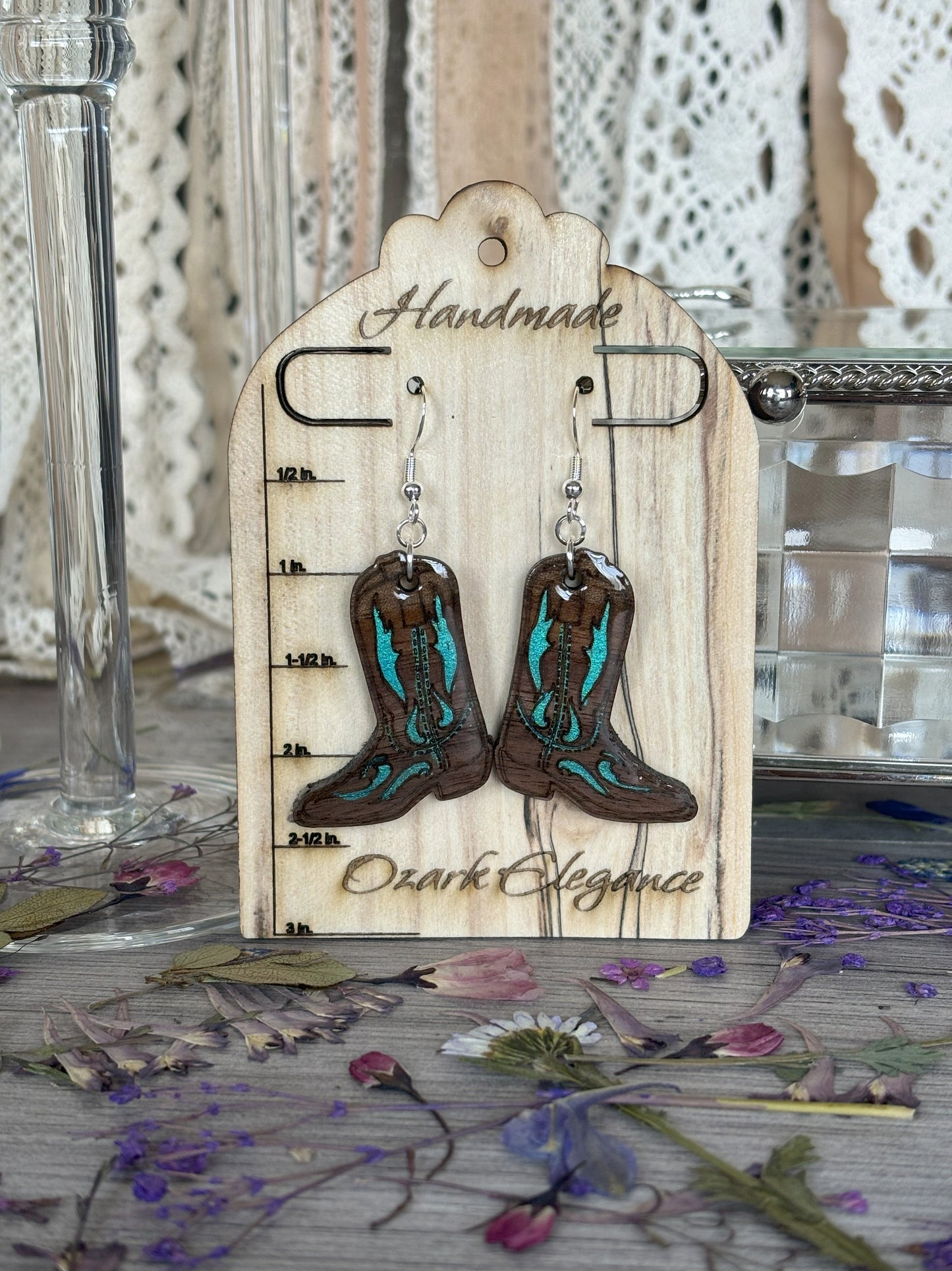 Elegant Boot Earrings