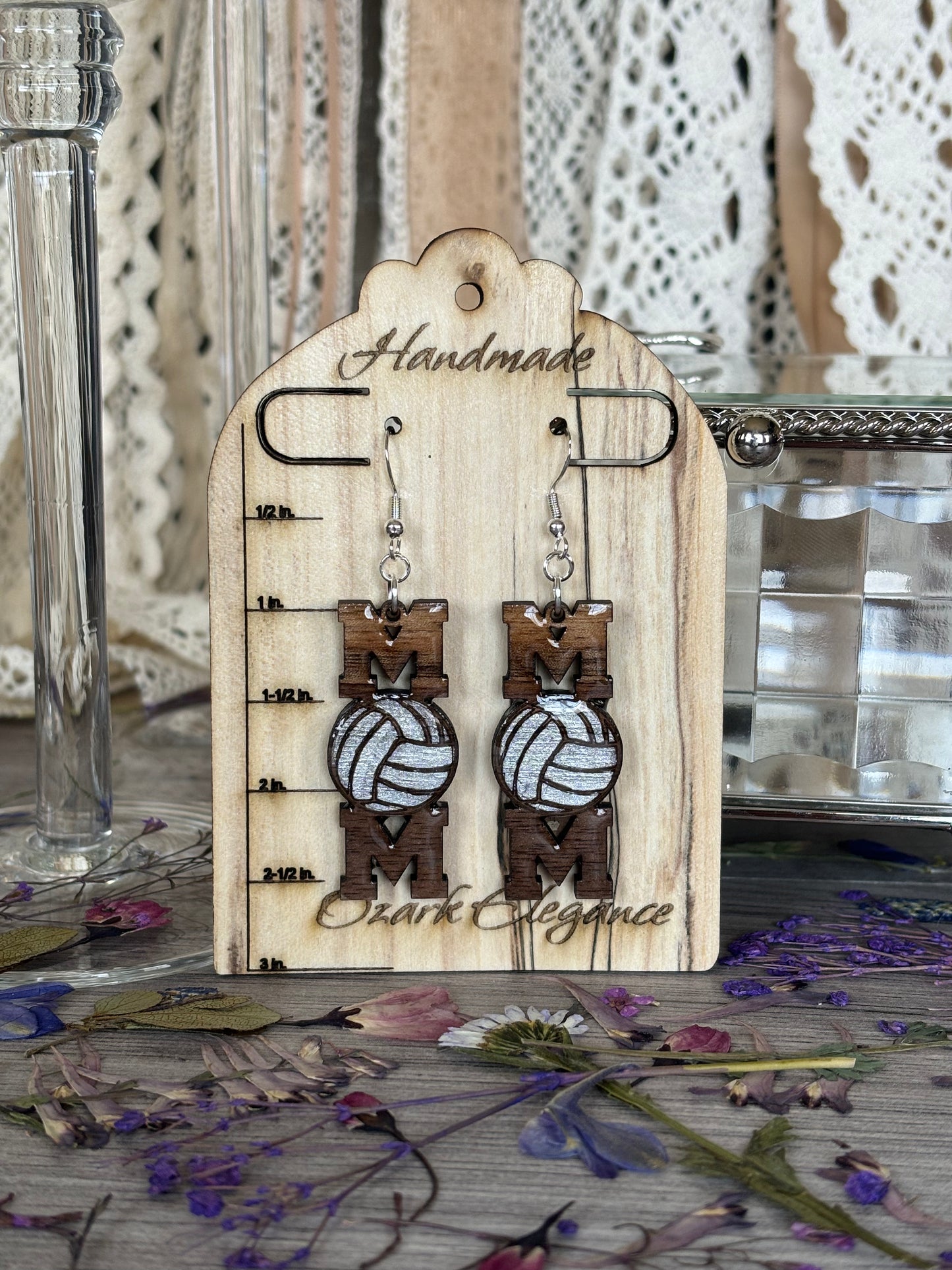 Volleyball Mom Earrings