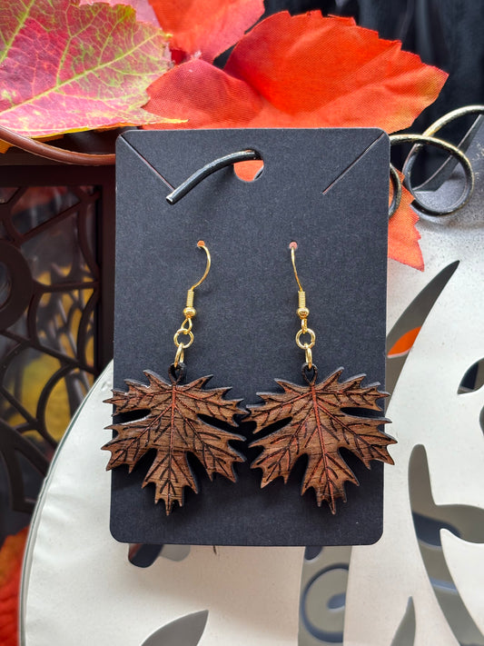 Fall Leaf Earrings
