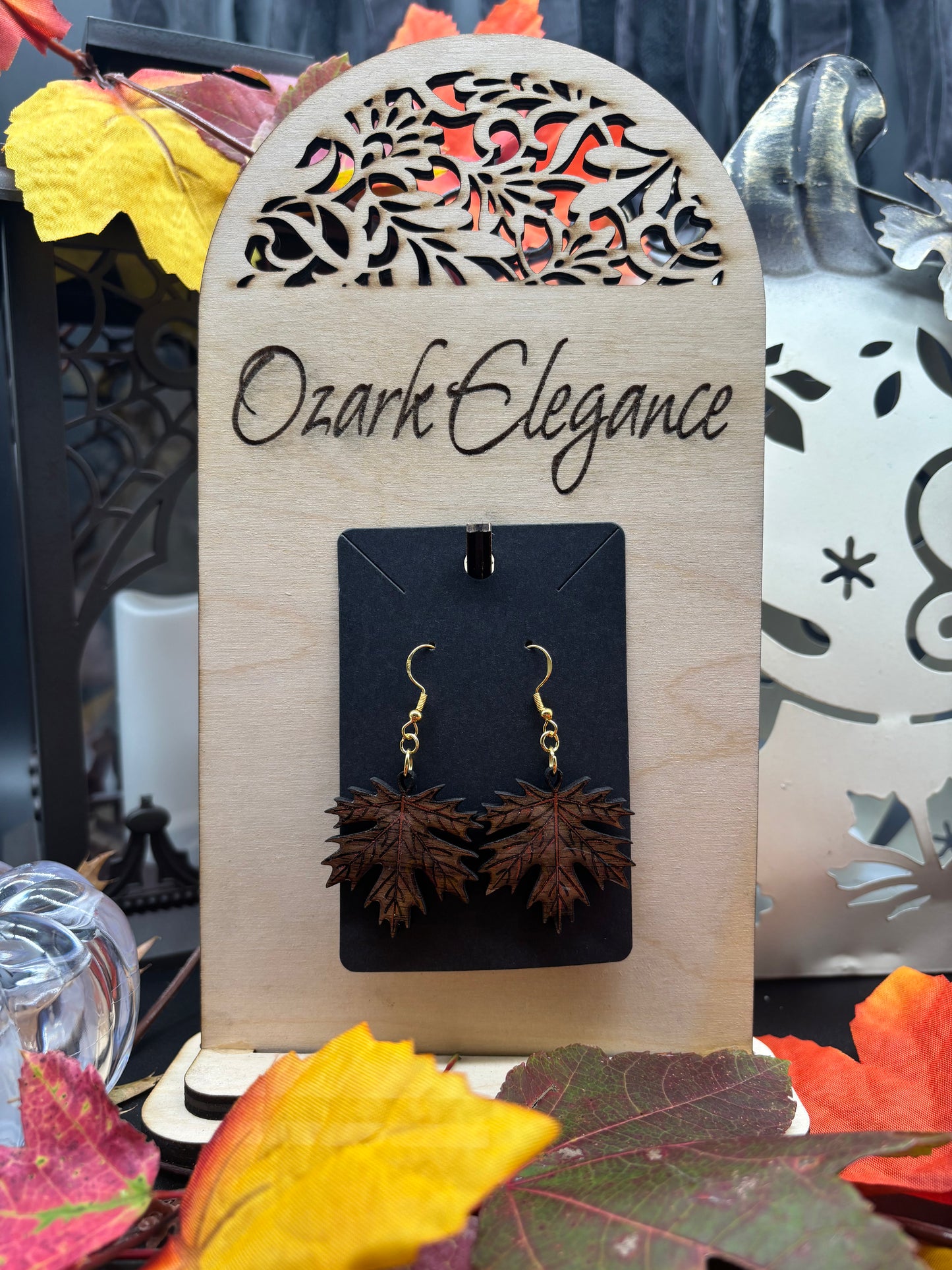 Fall Leaf Earrings