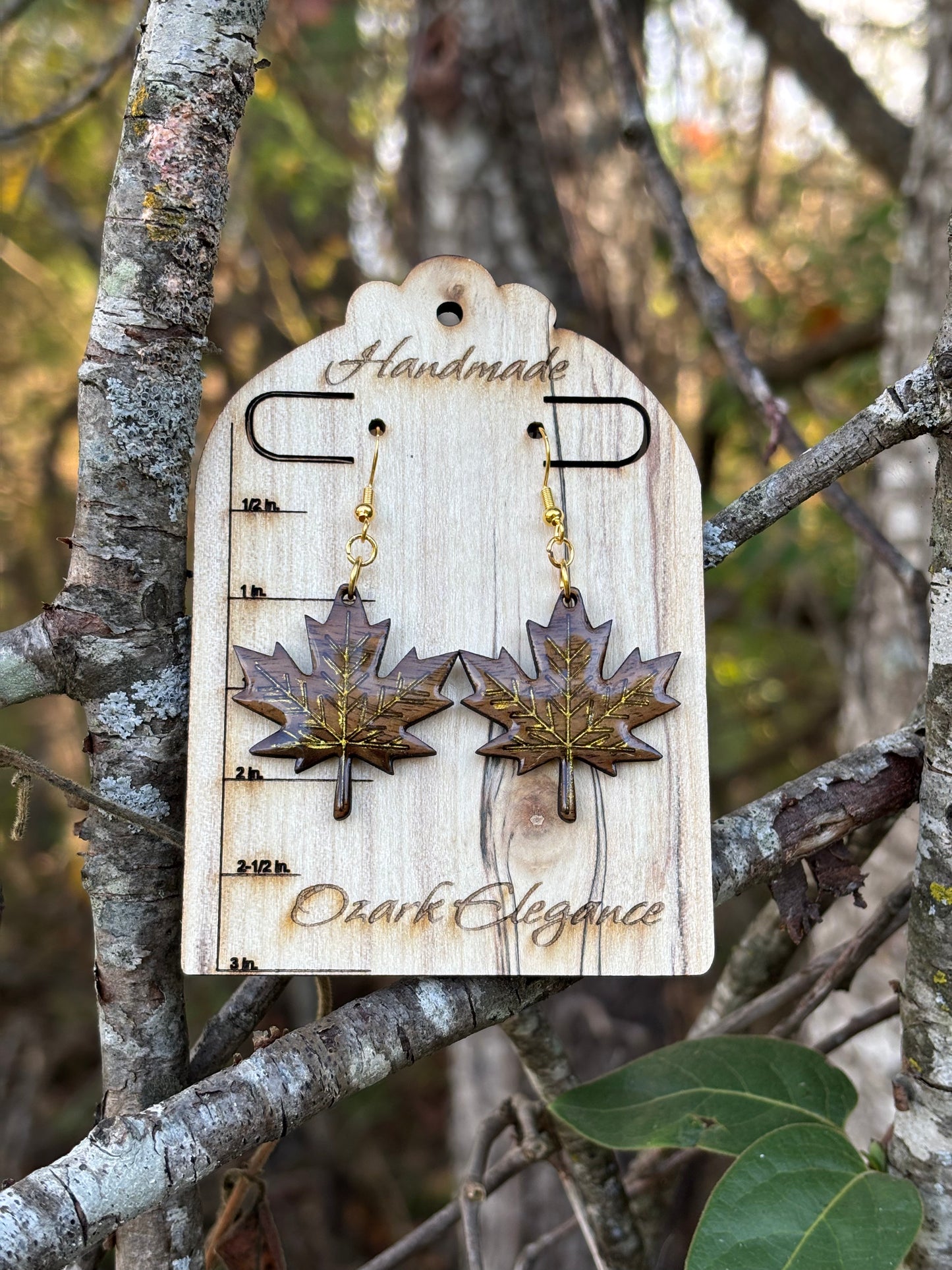 Maple Leaf Earrings